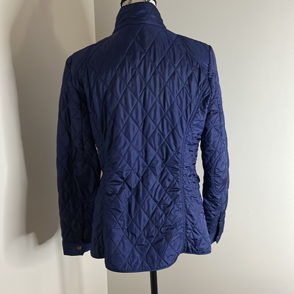 Banana Republic Blue Military Field Jacket Quilted Design - Picture 3 of 14